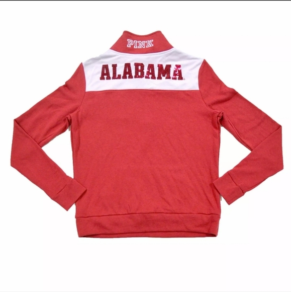 🆕Victoria’s Secret PINK Alabama Bling 1/4 Zip Pullover - Small - NWT - Picture 2 of 2